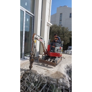 Sarıyer Marenegro Villaları Villa İçi Kırım ve Hafriyat Çalışmalarımız